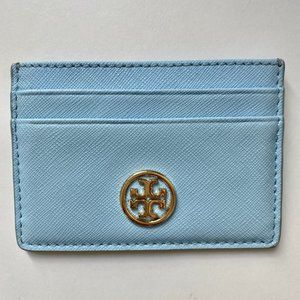 Tory Burch Robinson Leather Card Case